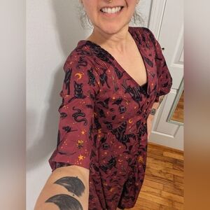 Fun Goth Witchy Dress! Cottagecore